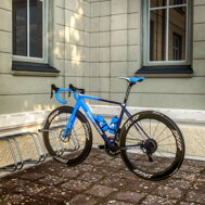 Suport pentru 3 biciclete BIKE, 71x32x27cm, argintiu