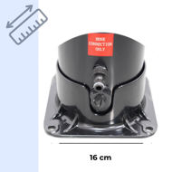 Duș solar KARIBIK, 35 l, negru
