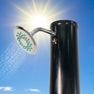 Duș solar KARIBIK, 35 l, negru