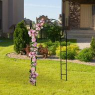 Suport arcuit pentru trandafiri 240x140x37 cm