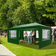 Cort de petrecere NEAPOL, 3x6m, verde