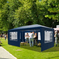 Cort de petrecere NEAPOL, 3x6m, albastru