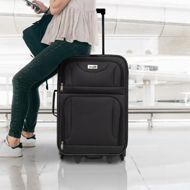 Setul de trolere de călătorie Travel 5 - 60l, 34l, 16l, 2x3l, negru