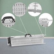 Rampe pentru autovehicule DRIVE, pliabile, max. 400kg, 160cm, oțel