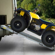 Rampe pentru autovehicule DRIVE, pliabile, max. 400kg, 160cm, oțel