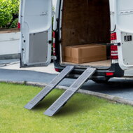 Rampe auto pentru urcare DRIVE, pliabile, set 2 bucăți, max. 400kg, 160cm, oțel