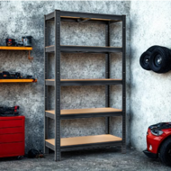 Raft cu capacitate mare HEAVY, max. 875kg, 90x40x180cm, negru