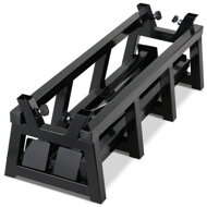 Capră de tăiat lemne AXEL, 80x54x103cm, negru