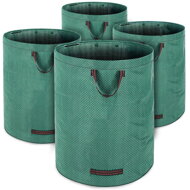 Sac pentru deșeuri de grădină GARDEN, set 4 piese, 67x77cm, verde  