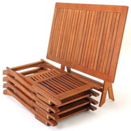 Setul de mobilier de exterior SYDNEY din lemn de acacia, 5 piese