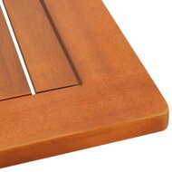 Set de mobilier SYDNEY, 5 piese, lemn natural