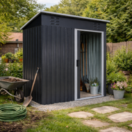 Căsuță pentru unelte de grădină M, 162x86x181cm, antracit