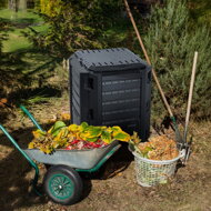 Compostor de grădină - Compogreen 380 l, negru