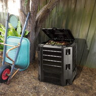 Compostor de grădină - Compogreen 380 l, negru