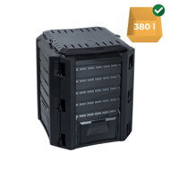 Compostor de grădină - Compogreen 380 l, negru