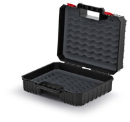 Geantă pentru unelte cu umplutură de spumă HEAVY, 38x34x14 cm, negru