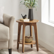 Măsuță de cafea NORDIC, 40×50cm, maro