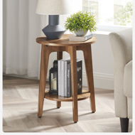 Măsuță de cafea NORDIC, 40×50cm, maro