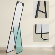 Oglindă dreptunghiulară NOIR, 160x50 cm, neagră