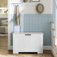 Cufăr de depozitare GRETA, 76x48x40 cm, alb