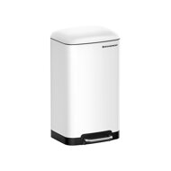 Coș de gunoi cu închidere lentă SLOW, 30L, alb
