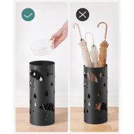 Suport metalic pentru umbrele