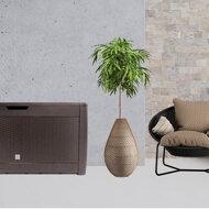 Cutie de depozitare RATO, 310L, 119x48x60cm, maro