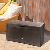 Cutie de depozitare RATO, 310L, 119x48x60cm, maro
