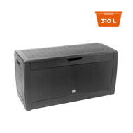 Cufăr depozitare RATO, 310L, 119x48x60 cm, antracit