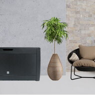 Cufăr depozitare RATO, 310L, 119x48x60 cm, antracit