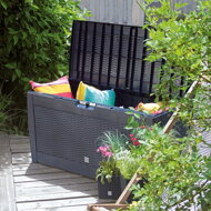 Cufăr depozitare RATO, 310L, 119x48x60 cm, antracit