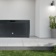 Cufăr depozitare RATO, 310L, 119x48x60 cm, antracit