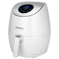 Friteuza cu aer cald albă 9 în 1 cu afișaj tactil 1485 W 3,6 l JR03