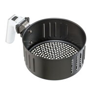 Friteuza cu aer cald albă 9 în 1 cu afișaj tactil 1485 W 3,6 l JR03