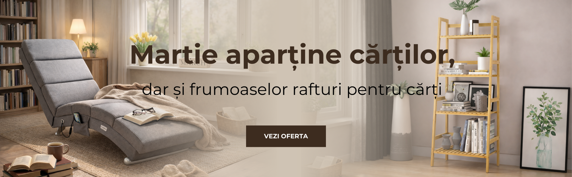 Martie – luna cărții