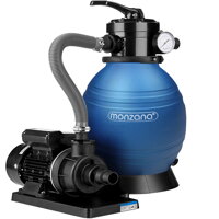 Sistem de filtrare cu nisip pentru piscină AQUA, 10200 l/h, albastru