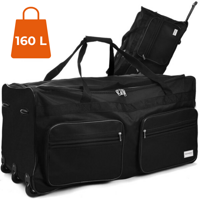 Geantă de voiaj cu roți JOY 160L, negru  