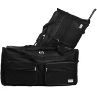 Geantă de voiaj cu roți JOY 160L, negru  