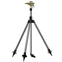 Aspersor pentru gazon cu suport telescopic, cu unghi de rotație de la 30 la 360°