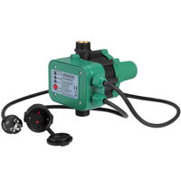 Comutator de presiune PUMP cu cablu, 10 bar, verde