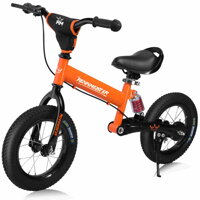 Bicicletă fără pedale pentru copii QUIDO, de la 3 ani, portocaliu