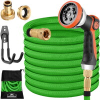 Furtun flexibil pentru apă ARIANA, 30m, verde