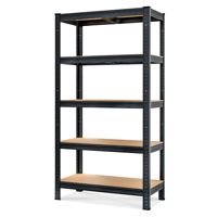 Raft cu capacitate mare HEAVY, max. 875kg, 90x40x180cm, negru