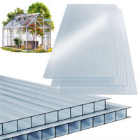 Policarbonat celular MARK 4mm, 60,5x121x0,4cm, 14 bucăți, transparent