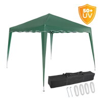Cort de petrecere / pavilion CAPRI protecție UV 50+ 3 x 3 m verde