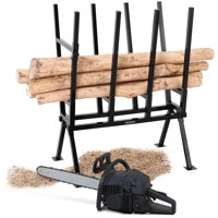 Capră de tăiat lemne AXEL, 80x54x103cm, negru