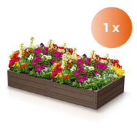 v WOODY 149x75,6x25cm, maro  