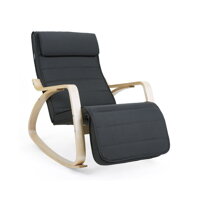 Scaun balansoar SWING, capacitate max. 150kg, 67x115x91cm, antracit