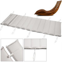 Saltea pentru șezlong pentru saună BALI, 58x7x194cm, bej
