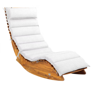 Saltea pentru șezlong pentru saună BALI, 58x7x194cm, bej